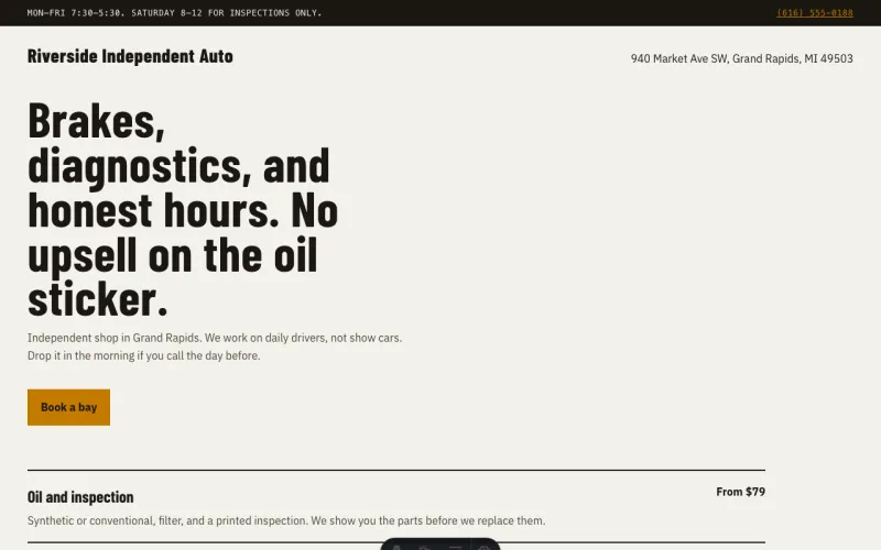 Auto Shop Nova starter preview