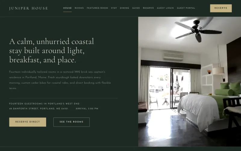 Hospedaje y bed and breakfast en el estilo Cypress