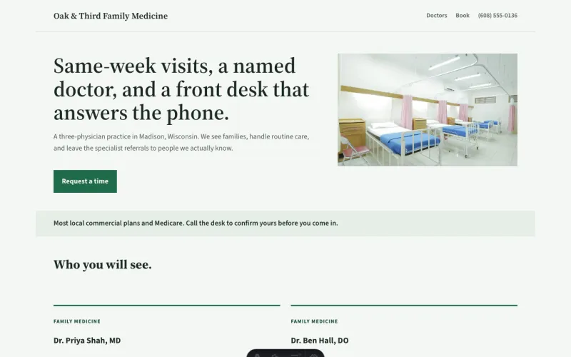 Medical & Dental Nova starter preview