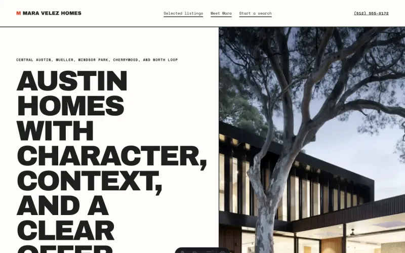 Real estate starter homepage