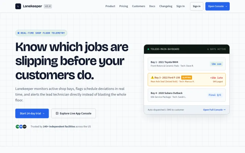 SaaS & Startup in the Linear Slate style